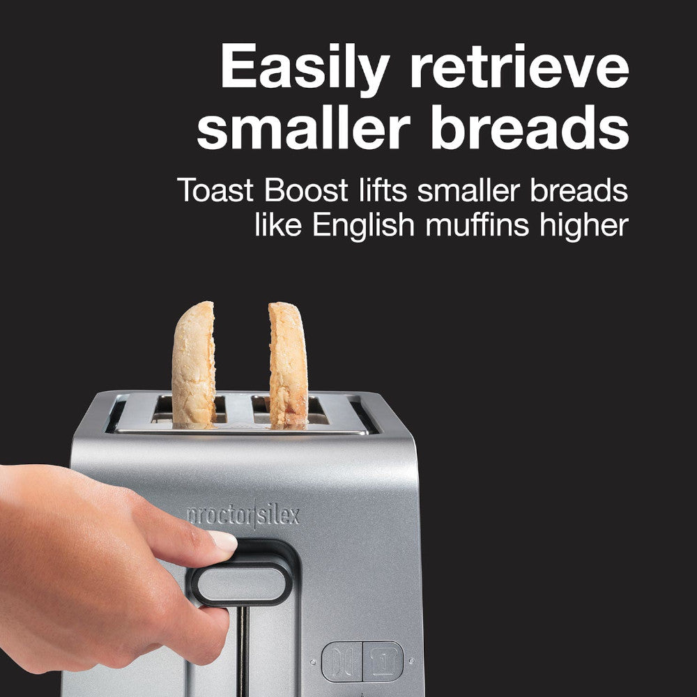 Proctor Silex 2 Slice Toaster with Extra-Wide Slots (22302)
