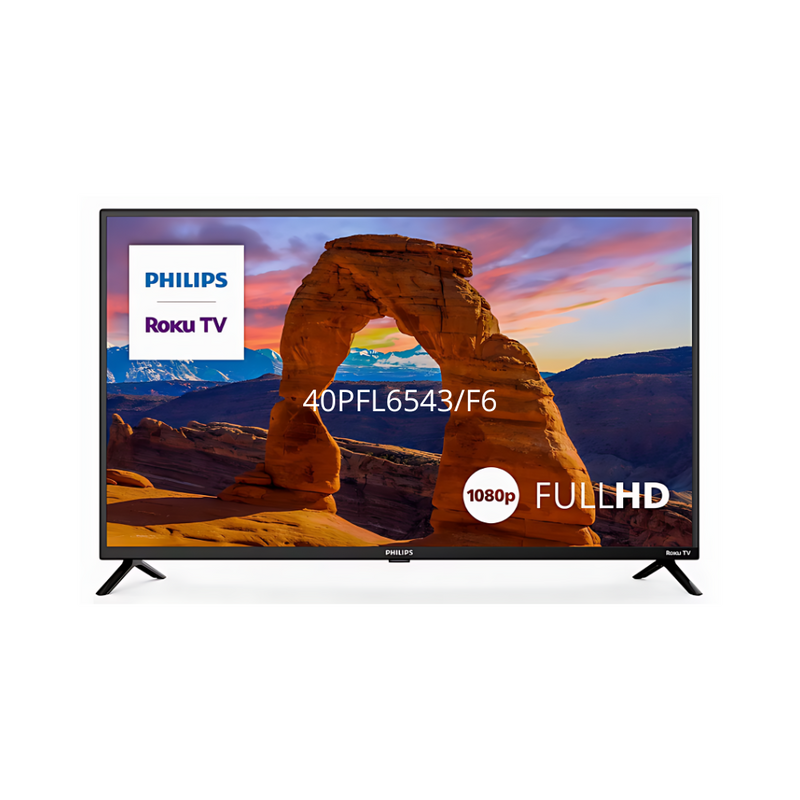 Téléviseur Philips 40'' 1080p FHD intelligent Roku TV (40PFL6543/F6)