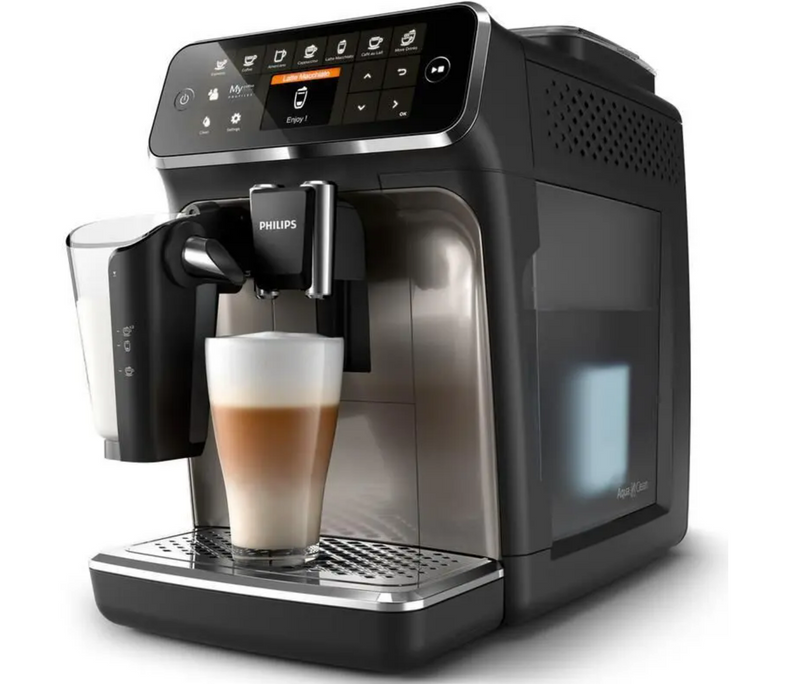 Philips 4300 Automatic Espresso and Cappuccino Machine - Black