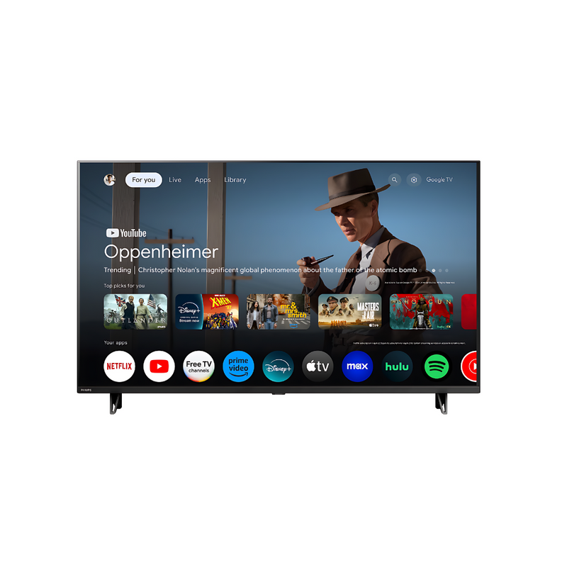 Téléviseur Philips 43'' 4K Google TV (43PUL7672/F7)