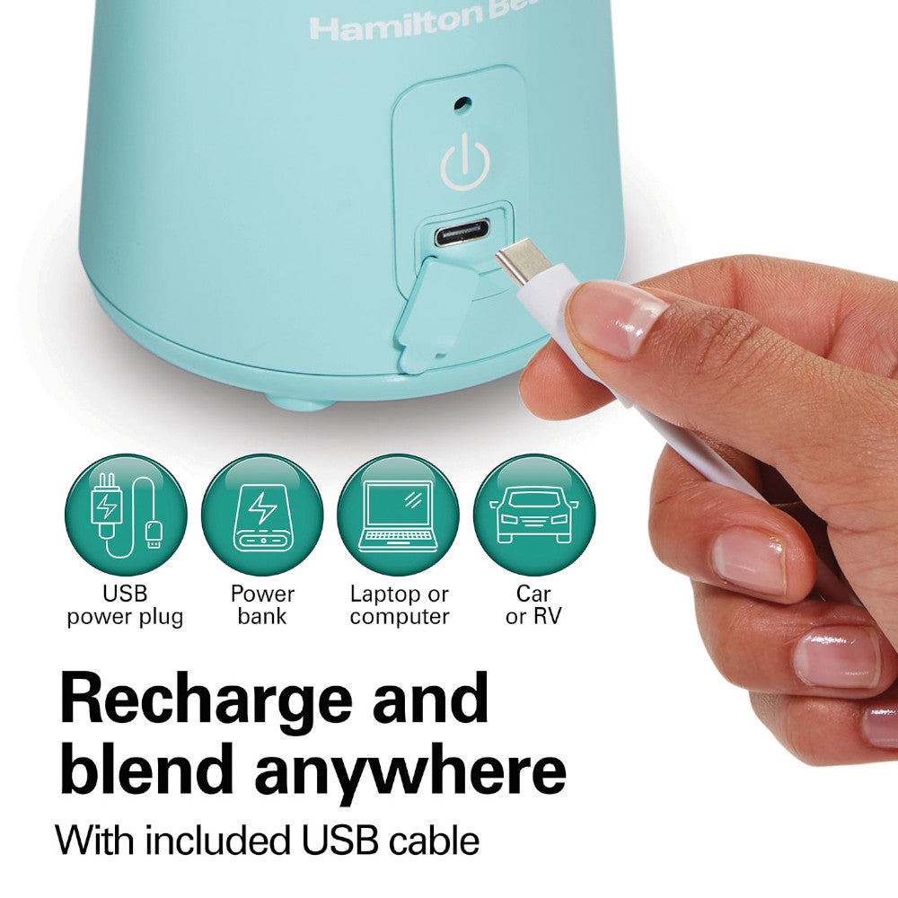 Mélangeur portable Hamilton Beach  sans fil Blend Now (51182JC)