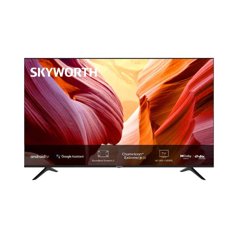 Skyworth 65" 4K Smart TV with Alexa Compatibility, HDR10, Android11.0, Game Mode, Google Assistant and Chromecast Built-in (65S6GPLUS) -BOXING DAY- 