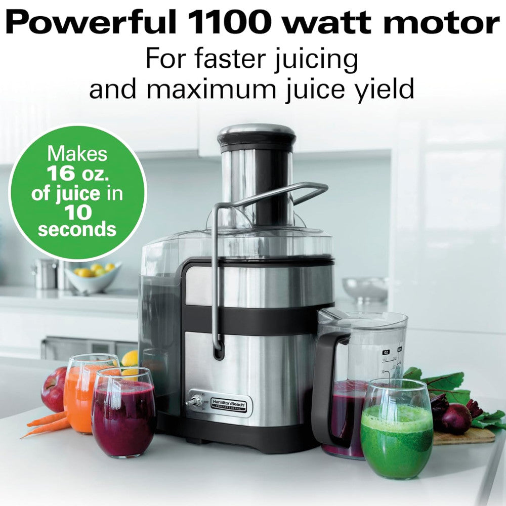 Hamilton Beach Professional Juice Extractor (67906) - Refurbished