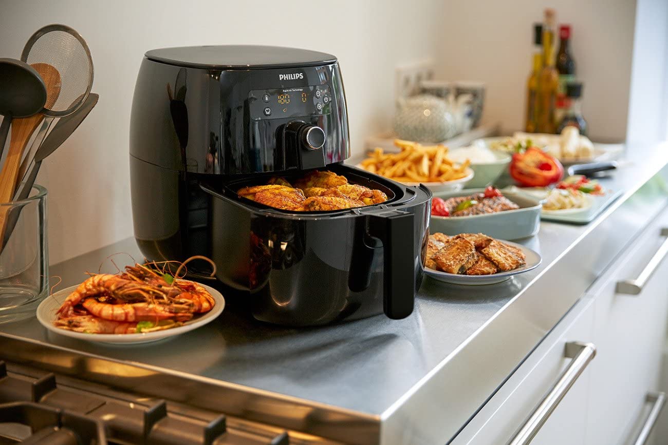 Friteuse Philips Twin Turbostar Airfryer (HD9641/96)