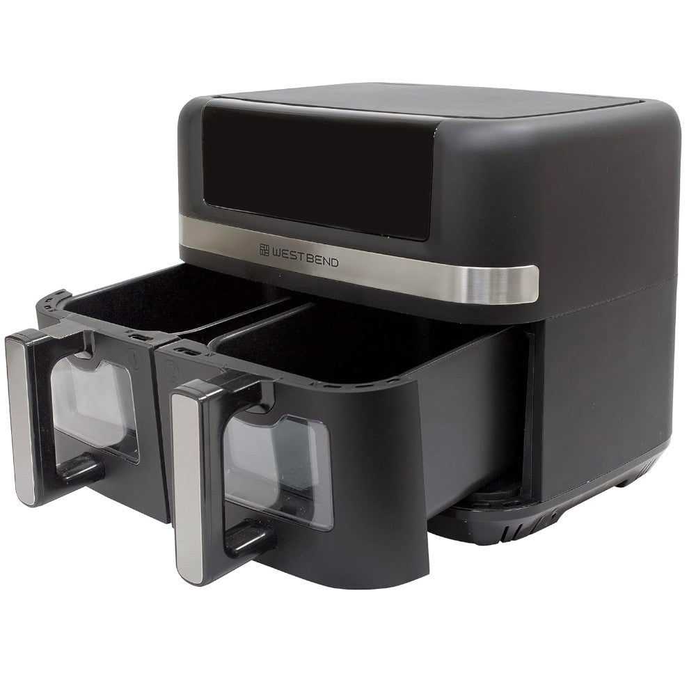 West Bend 10-Quart Dual Basket Digital Air Fryer (AFWB10BK13)