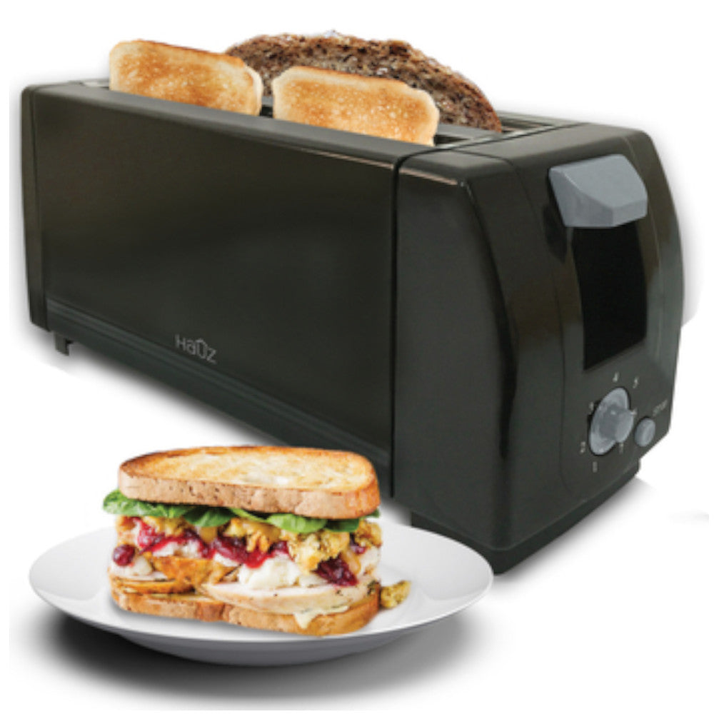 Hauz 2-Long Slot Toaster (4-Slice) (ATS772)