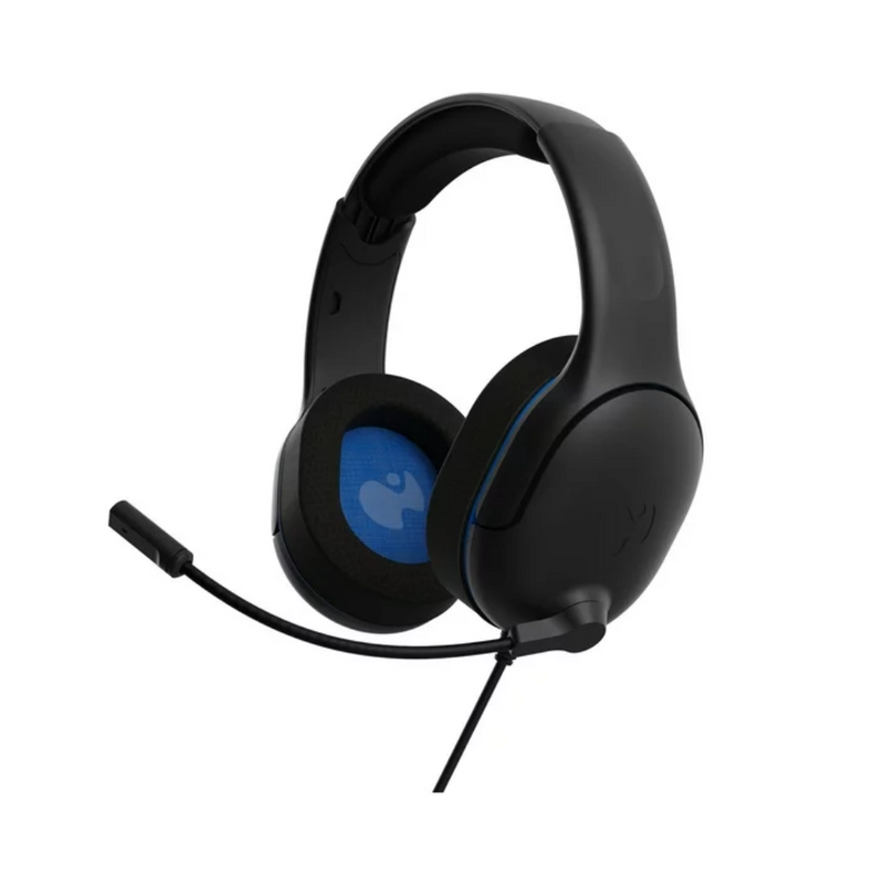 PDP Airlite Pro Wired Headset - Full Black for PlayStation 5, PlayStation 4