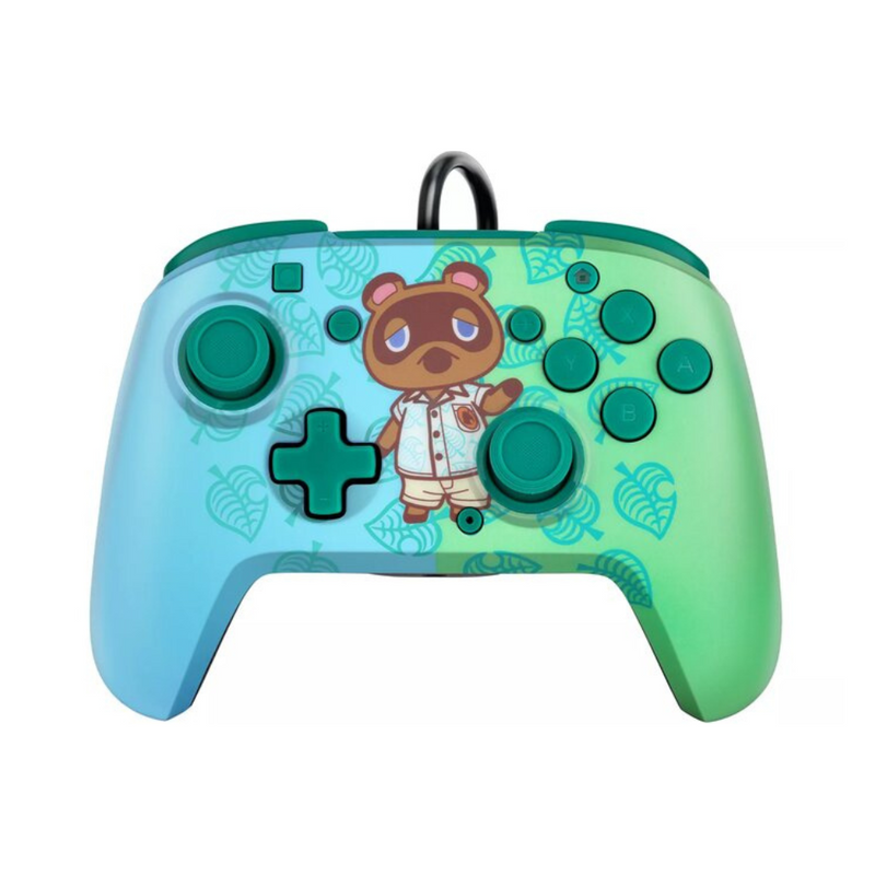Manette filaire PDP Animal Crossing Tom Nook Deluxe + Contrôleur filaire audio