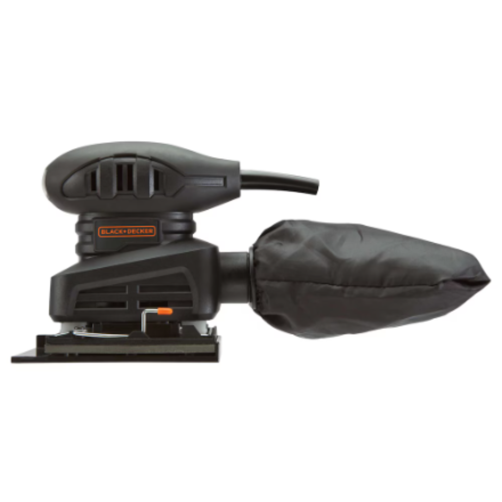Ponceuse de finition Black & Decker à quart de feuille filaire (BDEQS15C)