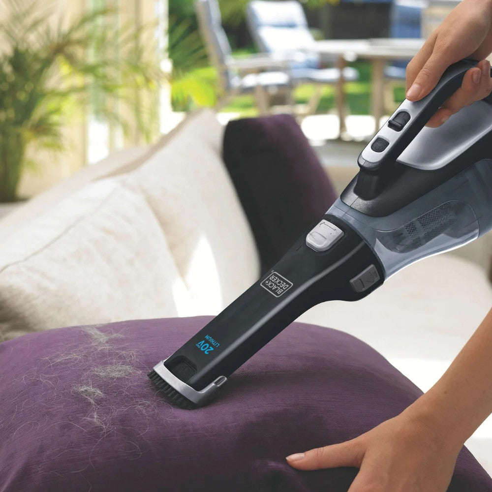 Black & Decker 20V Max Lithium Ion Cordless Hand Vacuum (BDH2000L)