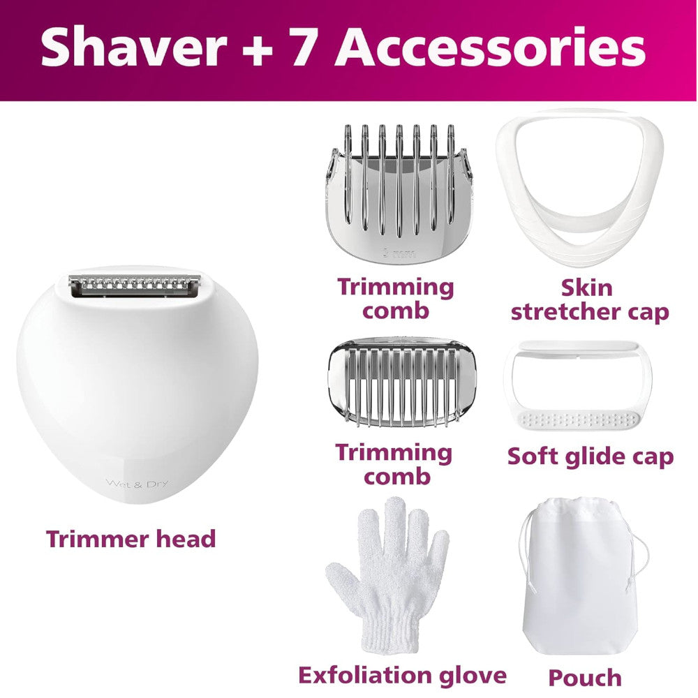 Rasoir pour femmes Philips Lady Shaver Series 6000 (BRL146/00) - Nouveau