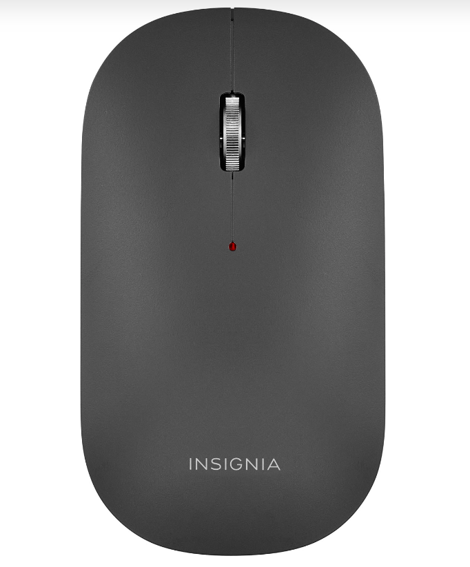 Insignia 1600 DPI Slim Wireless Optical Mouse - Black