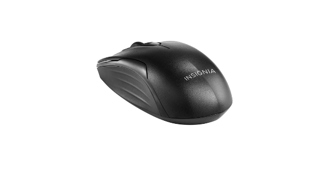 Insignia 3 Keys 2.4G Wireless Mouse - Black
