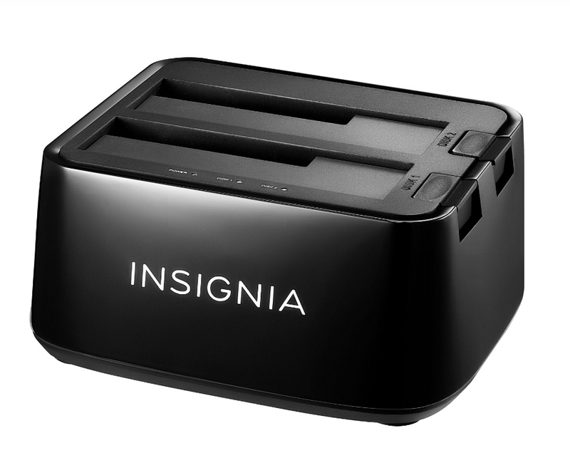 Station d'accueil USB 3.0 pour deux disques durs d'Insignia