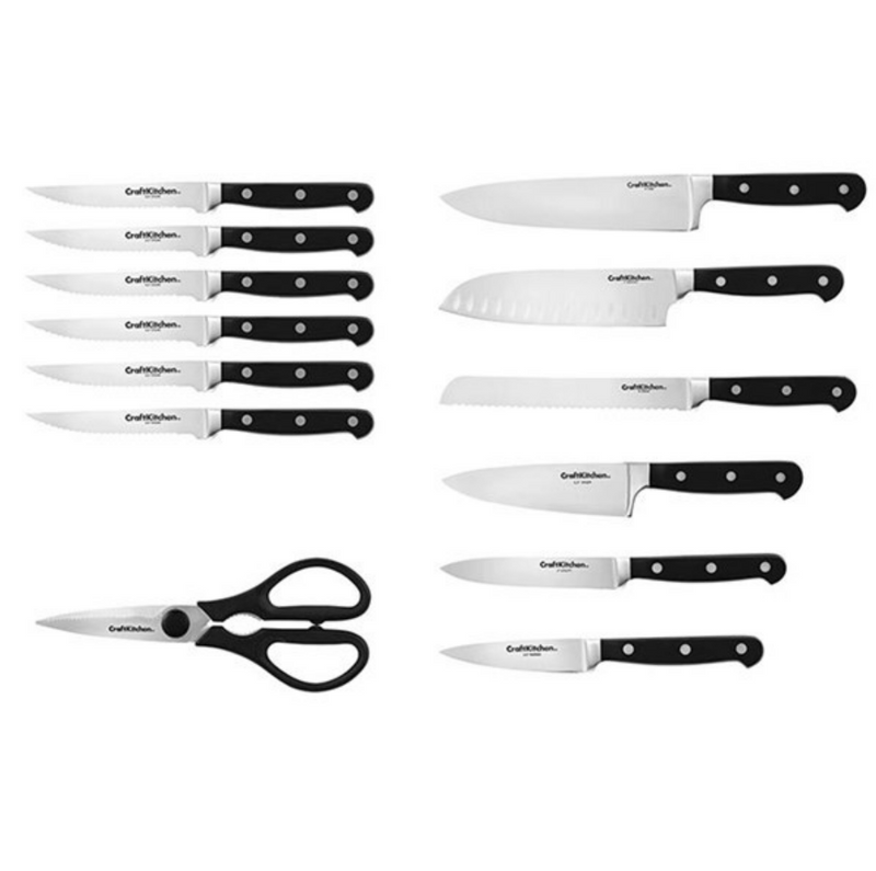 Craft Kitchen 14 Piece Knife Set. 