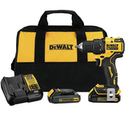 Perceuse-visseuse compacte 20V MAX Dewalt – Mandrin 1/2 po avec 2 batteries (DCD708C2) - Remis à neuf