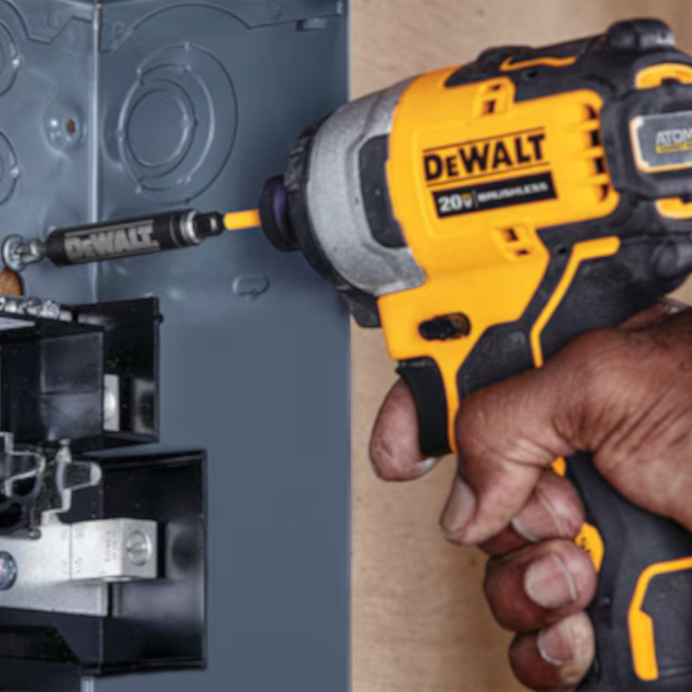 DEWALT ATOMIC™ 20V MAX* 1/4 in. Brushless Cordless Compact Impact Driver Kit (DCF809D1)