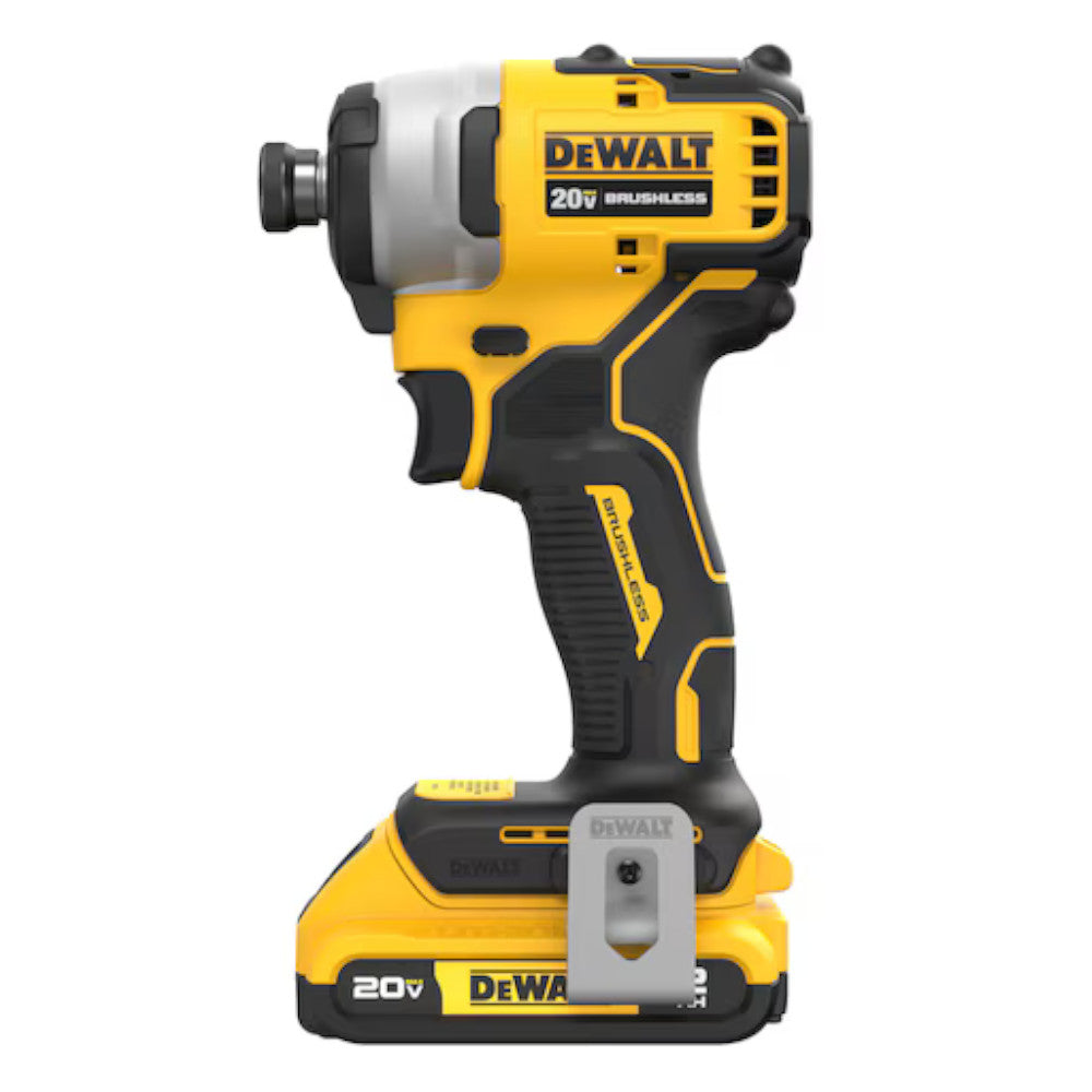 DEWALT ATOMIC™ 20V MAX* 1/4 in. Brushless Cordless Compact Impact Driver Kit (DCF809D1)