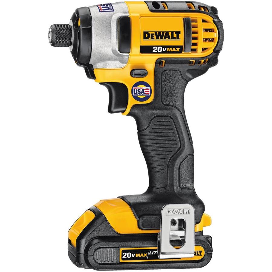Dewalt 20V Max Drill and Impact Driver Combo Kit (DCK240C2) - Recertified-