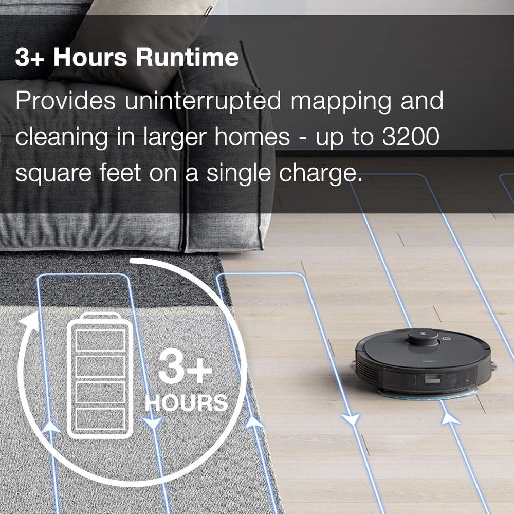 Aspirateur robot et vadrouille Ecovacs Deebot Ozmo T8 (DBX11-11G3)