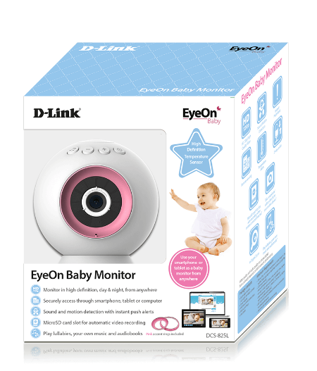 Caméra de surveillance pour bébé mydlink™ EyeOn™ Baby Dlink