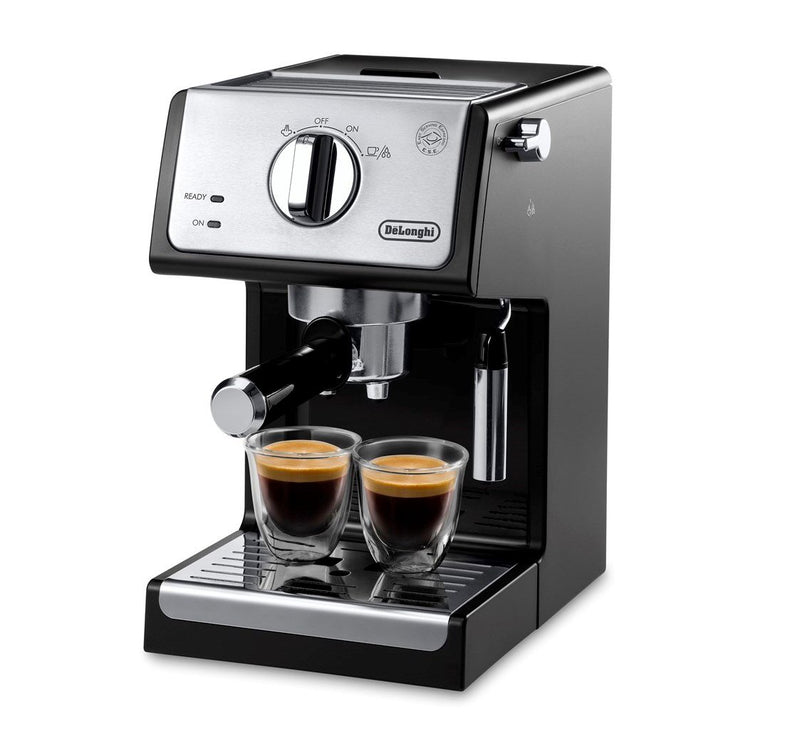 De'Longhi Manual Espresso and Cappuccino Machine - Black (ECP3220)