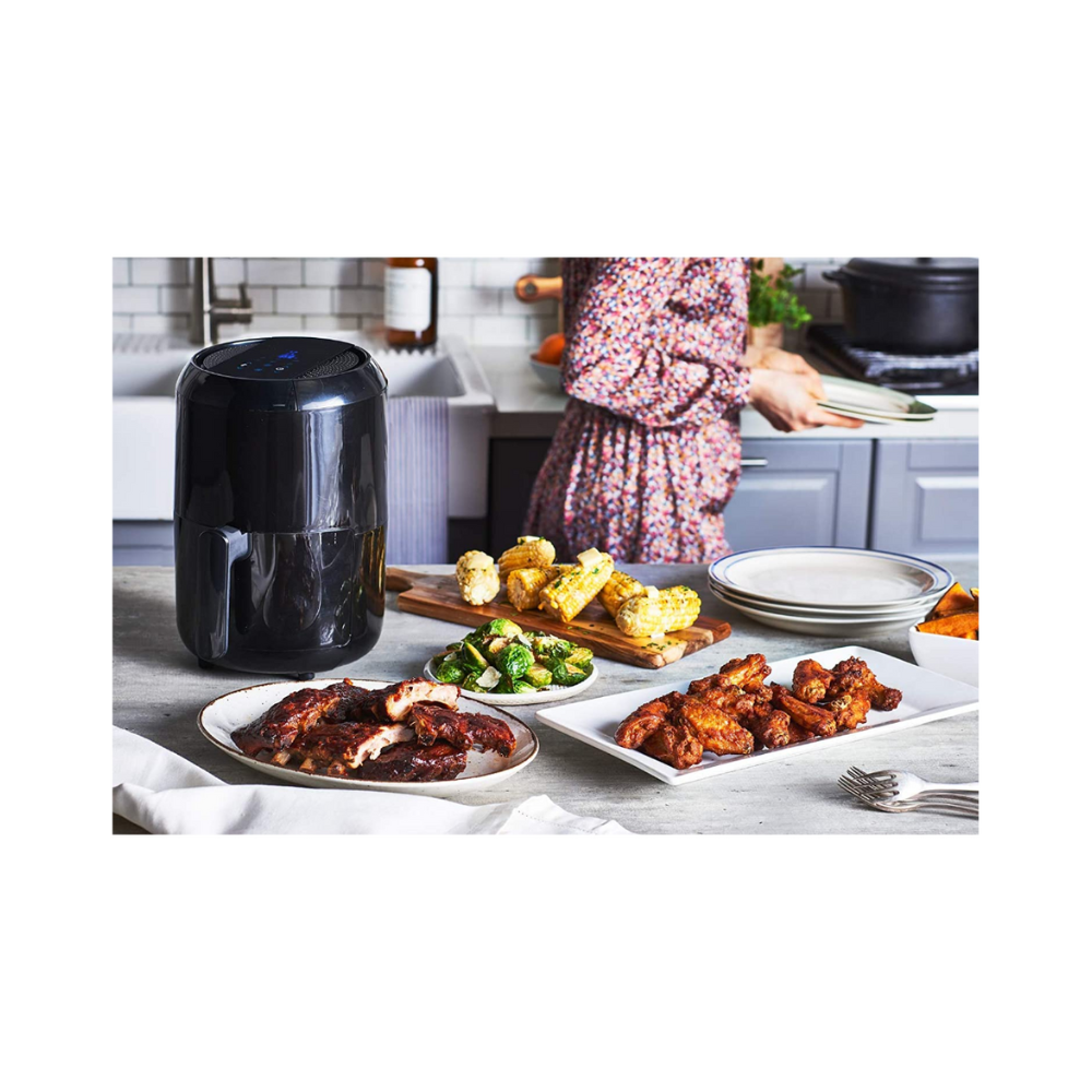 T-FAl 1.6L Ultra-Compact Digital Air Fryer (EY301850) - NEW