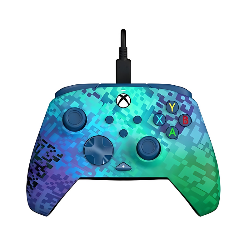 PDP Wired Controller for Xbox Series X|S/Xbox One/PC - Green Glitch(049-023-GG)