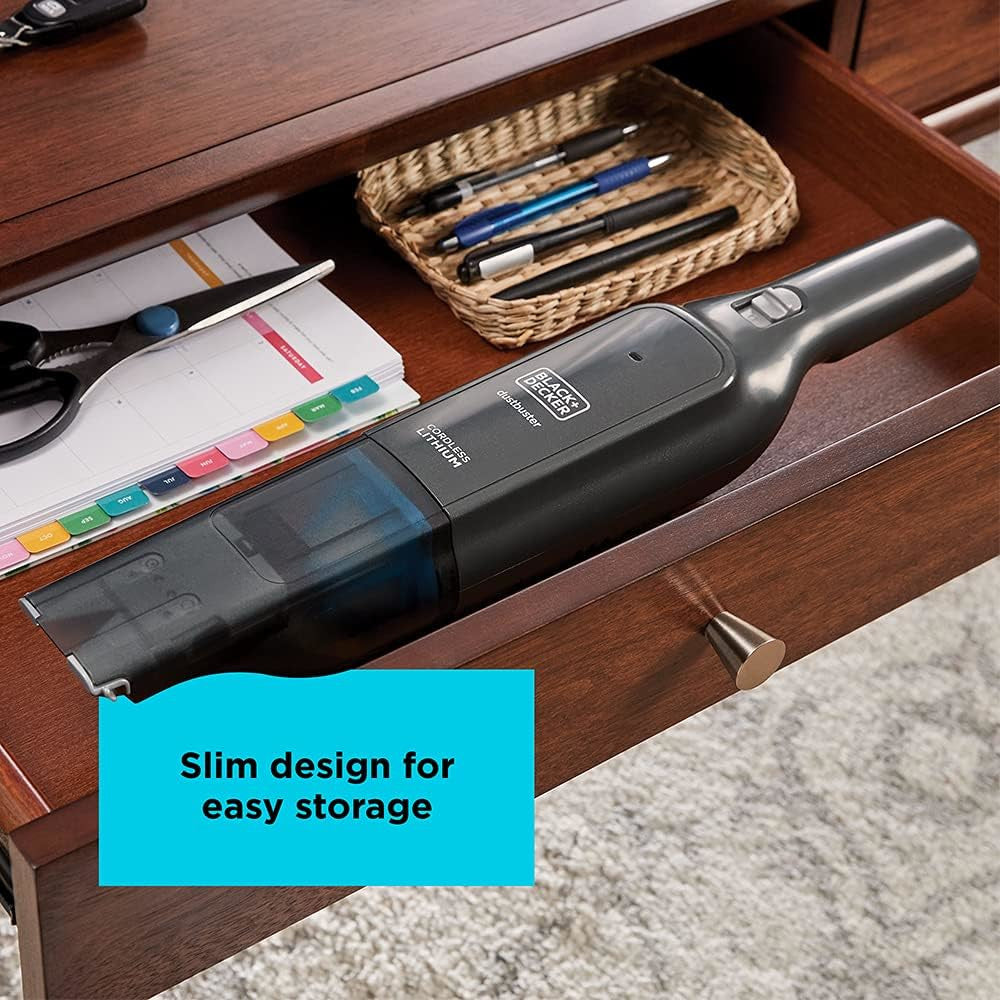Aspirateur portatif Black & Decker sans fil mince AdvancedClean™ Slim  (HLVC320J01)