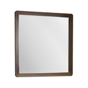 Miroir mural en finition noyer - Monarch (I5232)