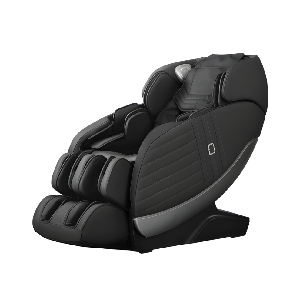 Fauteuil de Massage iComfort avec 5 Types de Massage, Modèle Professionnel – Noir (IC8300)