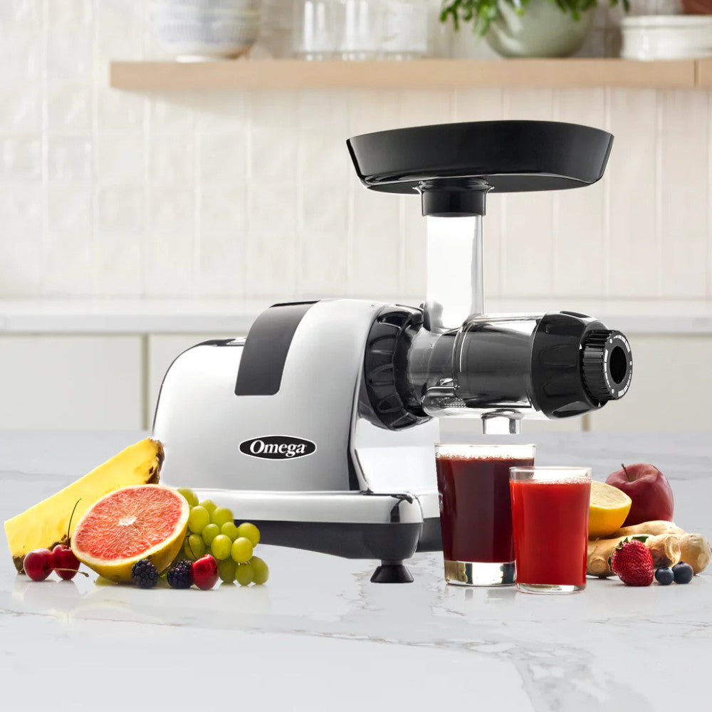 Extracteur de jus Omega  à pression froide et système nutritionnel tout-en-un Omega (J8006HDC)