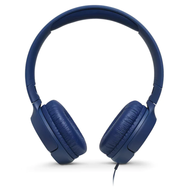 JBL T500 on-ear headphones with microphone