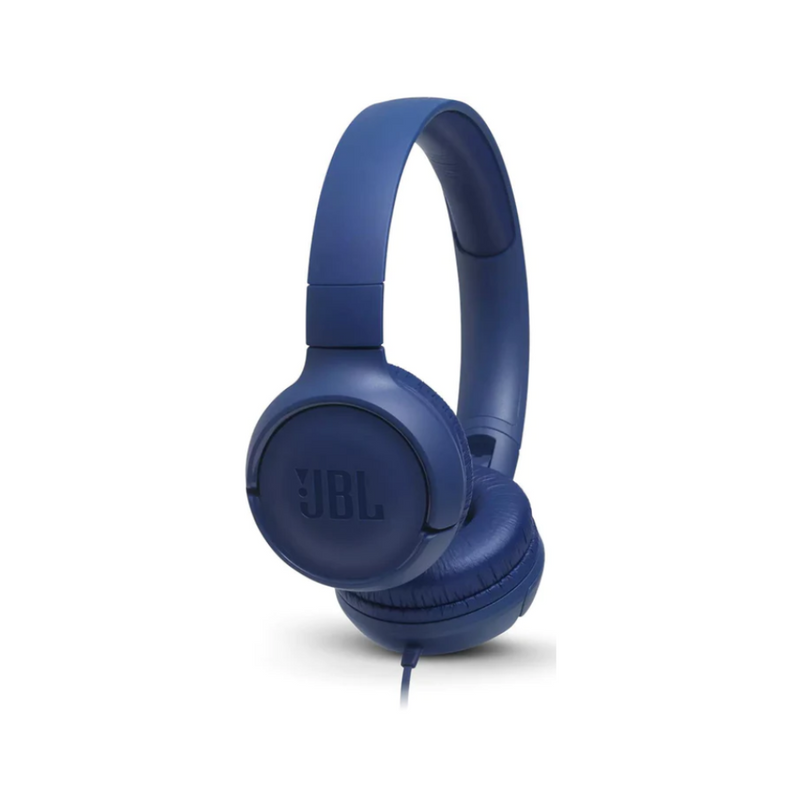 JBL T500 on-ear headphones with microphone