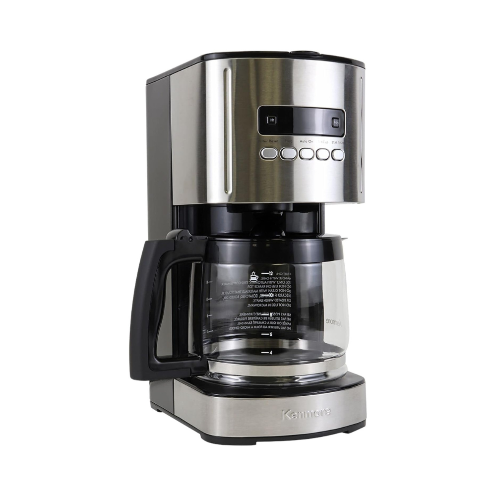 Kenmore 12-Cup Programmable Coffee Maker (KKCM12S)