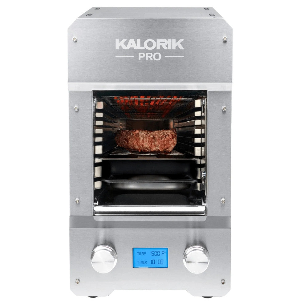 Grill électrique steakhouse Kalorik Pro 1500 en stainless (KPROGR51149SS) - Nouveau