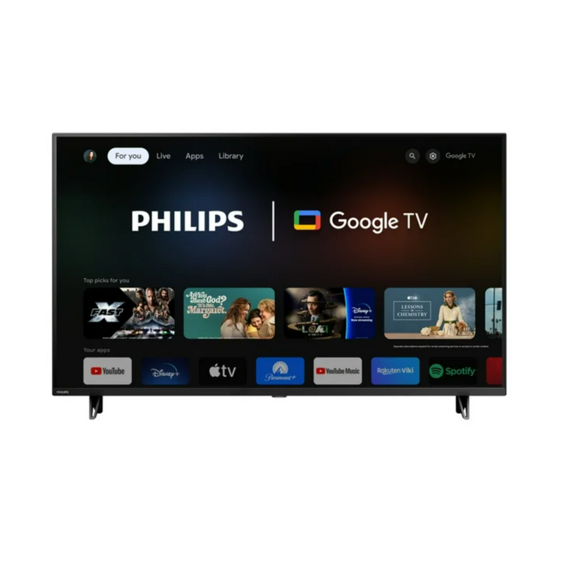 Téléviseur Philips 43'' 4K Google TV (43PUL7652/F7)