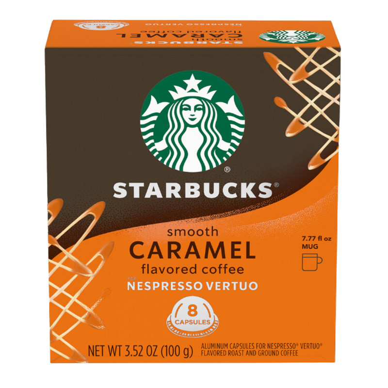 Ensemble de 8 capsules Starbucks pour Nespresso Vertuo