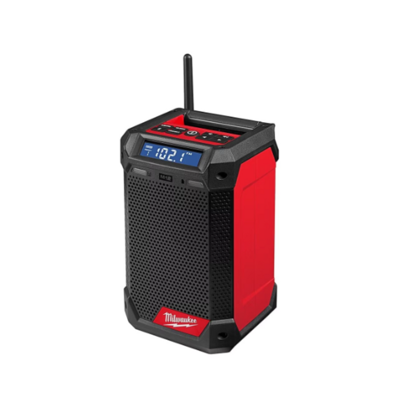 Milwaukee M12 12V Lithium-Ion Cordless Jobsite Radio and Charger (Tool Only) (End of Season Sale)