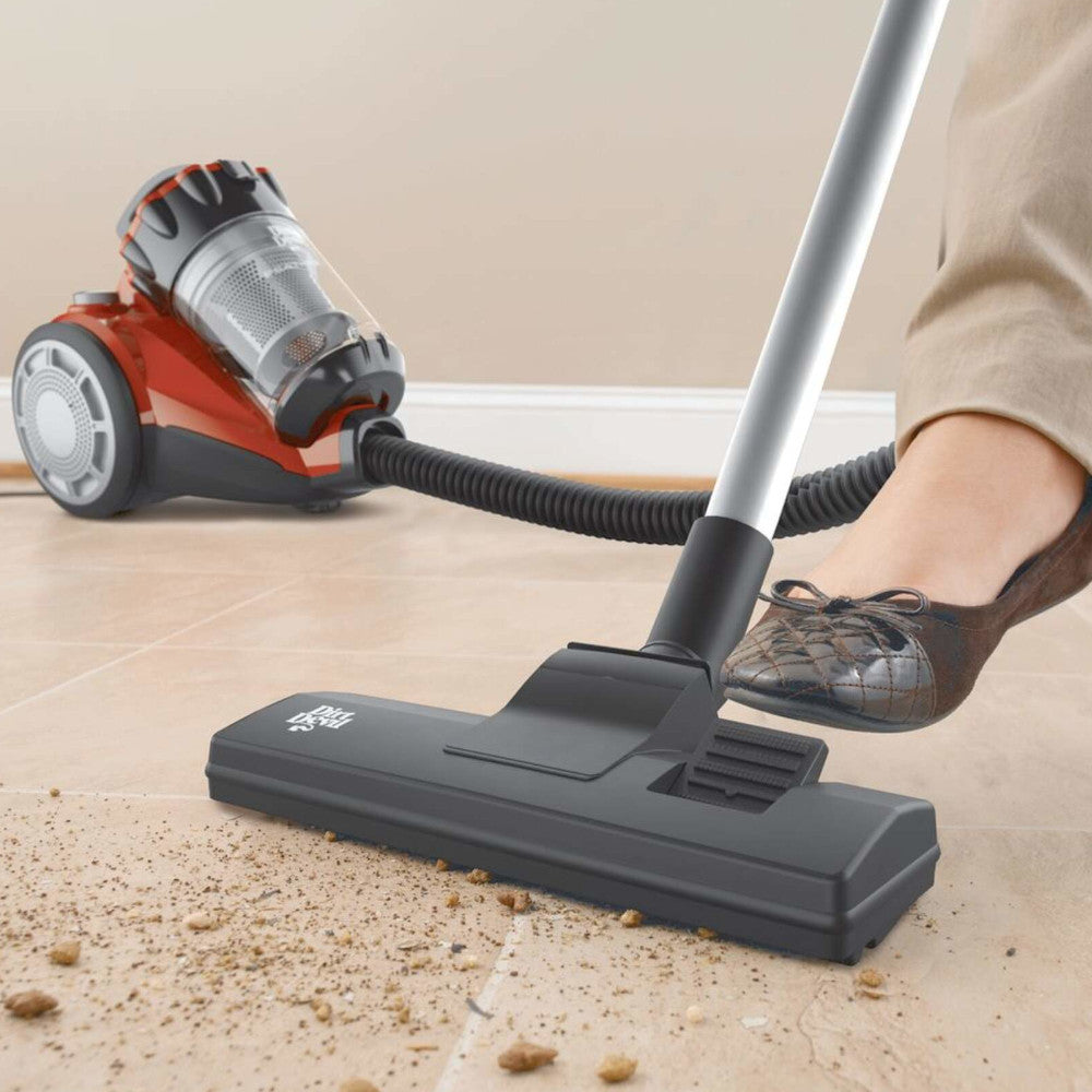 Dirt Devil Lightweight Cyclonic Bagless Canister Vacuum - Refurbished (SD40121CDI)