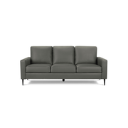 Sofa de 77" Monarch - RA-02 - Simili cuir gris (8J33A02)