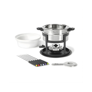 Starfrit 3-in-1 Fondue Set, 1.6L Capacity, 12 Pieces, Stainless Steel