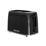 Starfrit 2-Slice Toaster, 6 Browning Settings, Black