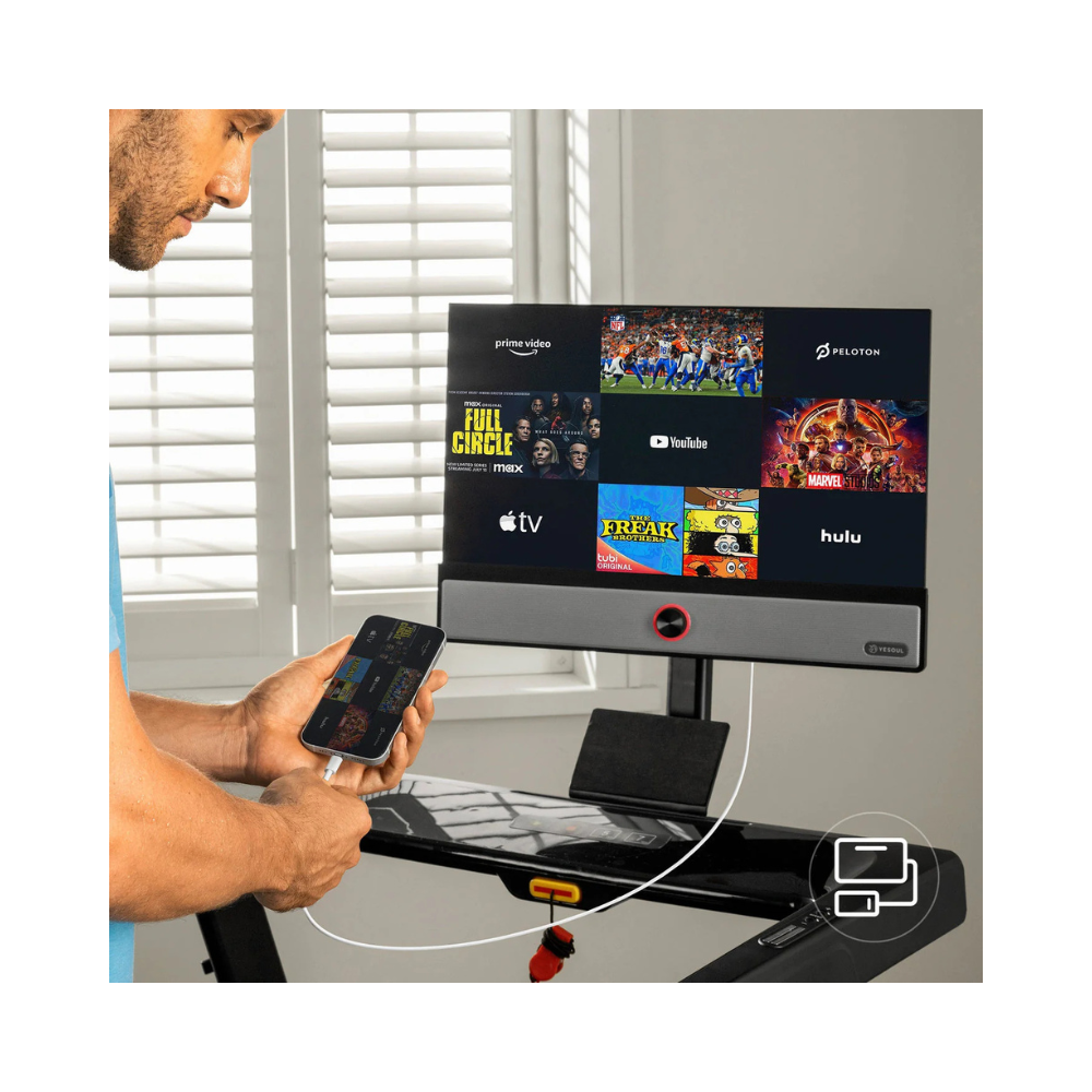 Tapis roulant Yesoul T1M PLUS-T avec écran intelligent de 21,5 pouces