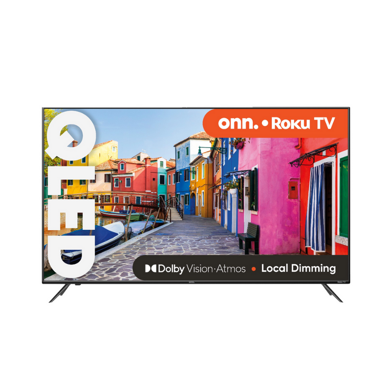 ONN QLED 4K UHD (2160p) 55'' Dolby Atmos Smart HDR TV (100071701)