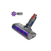 Cabezal de vacío de rodillo suave Vortex compatible con Dyson