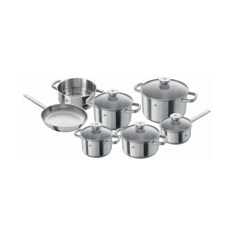 Zwilling Cookware Set - 12 Pieces, 18/10 Stainless Steel (64040-001)