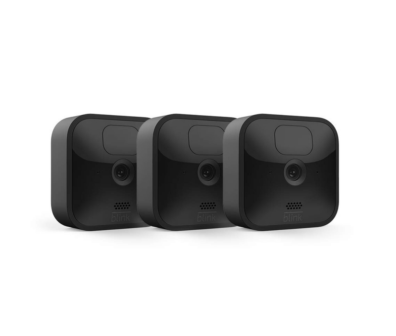 Blink Outdoor (3rd Generation) Wireless, Weatherproof, Motion Detection HD Security 3-Camera System 
