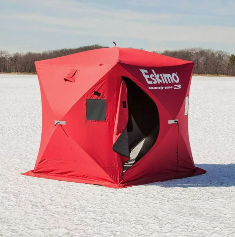 Eskimo QuickFish 3 3-Person Ice Fishing Tent -End of Season Discount-