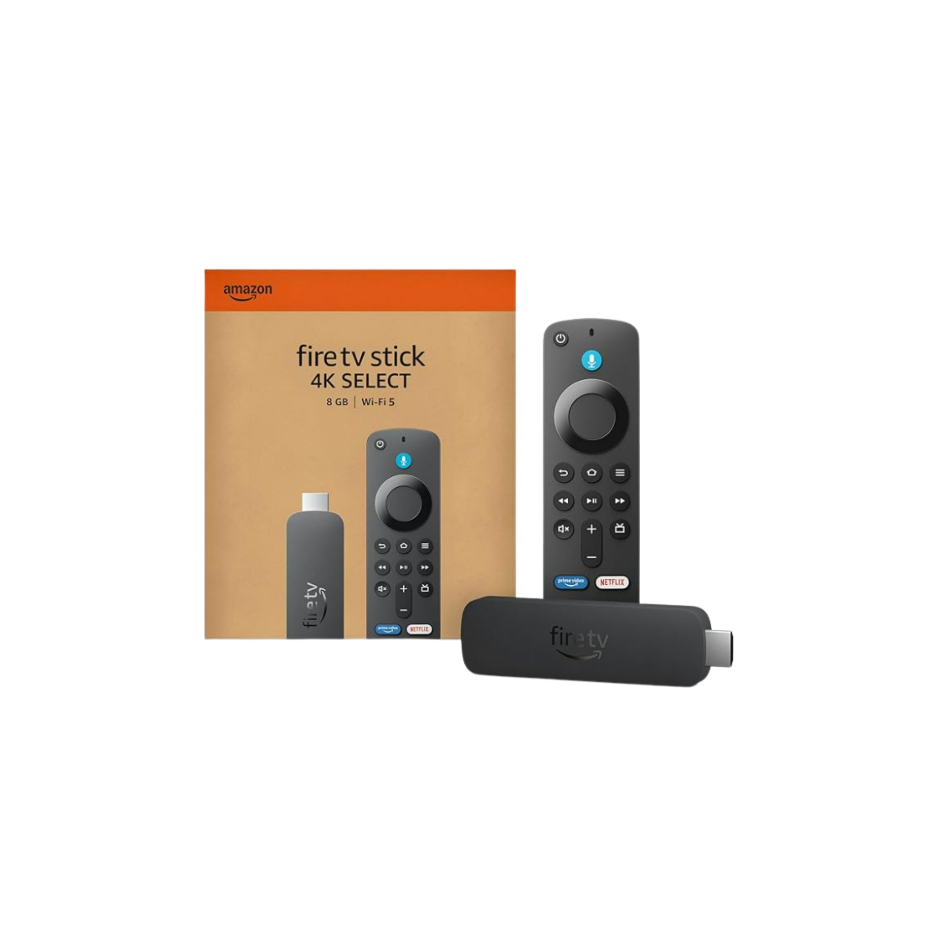 Amazon Fire Stick 4k Select avec Télécommande vocale Alexa, Dolby Vision/Atmos